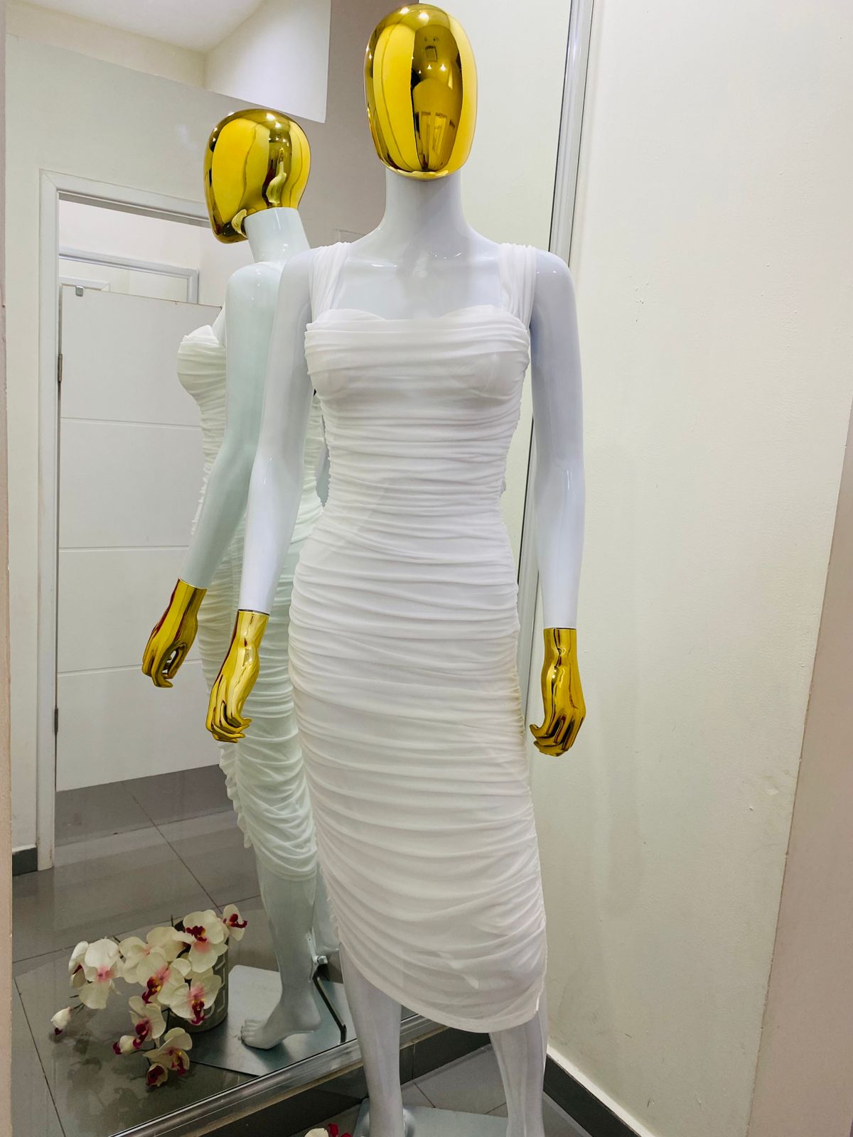 Vestido Corrugado