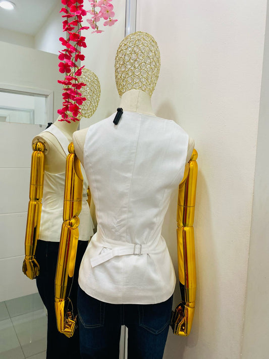 Blusa Lino Botones
