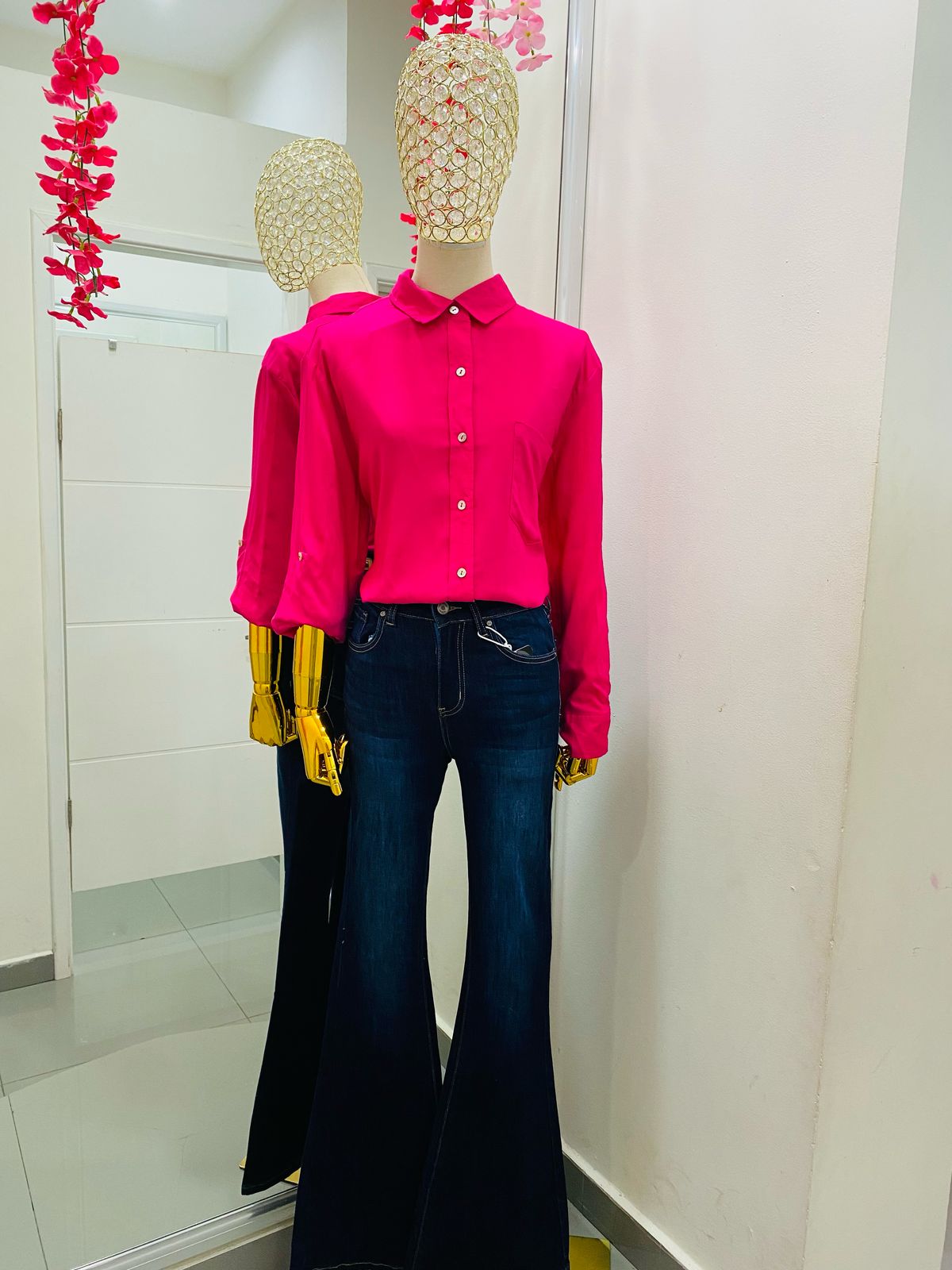 Camisa Rosa