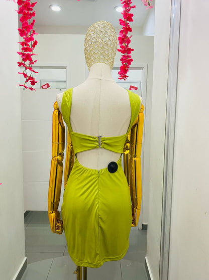 Vestido Limón Satinado