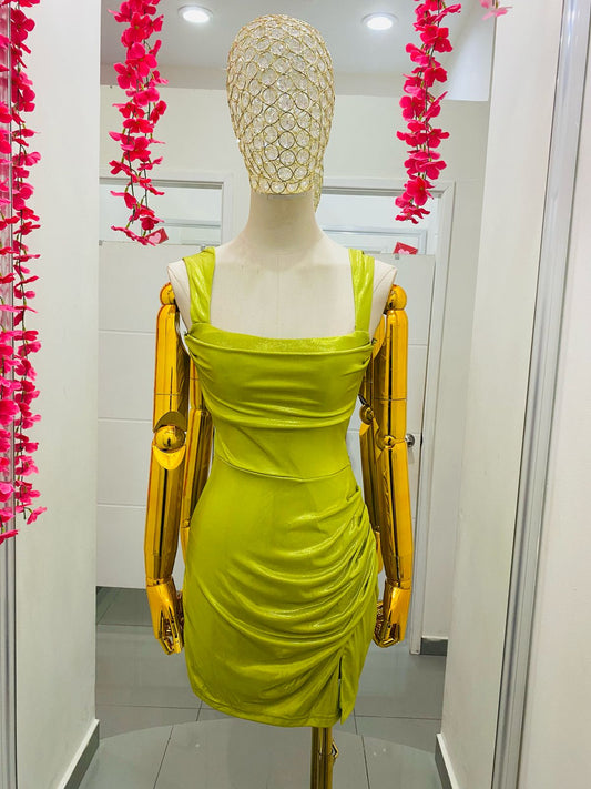Vestido Limón Satinado