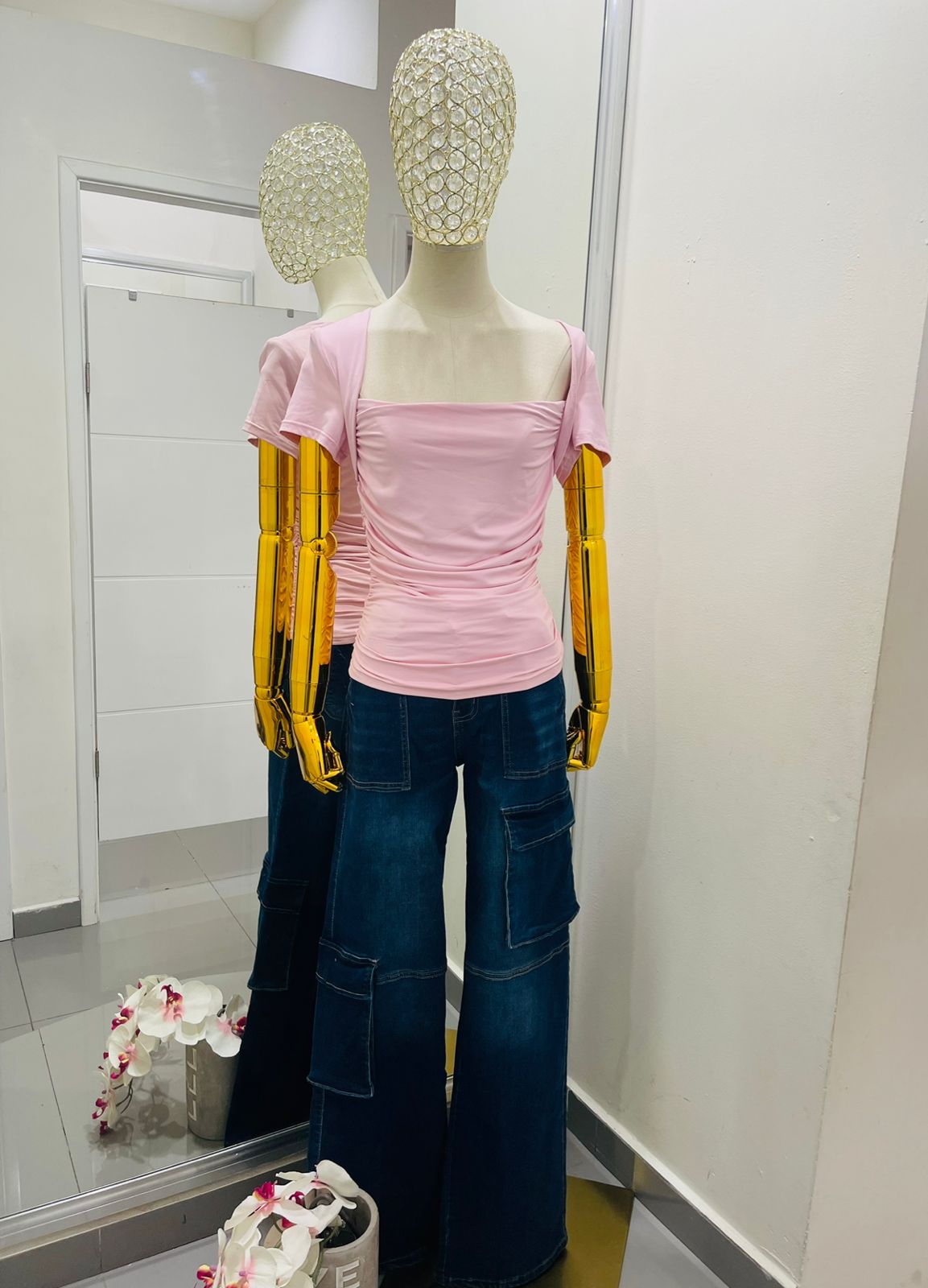 Blusa Corrugada Licra