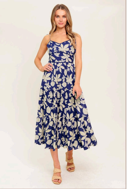Vestido Estampado Tirantes