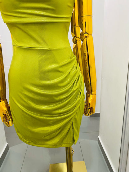 Vestido Limón Satinado