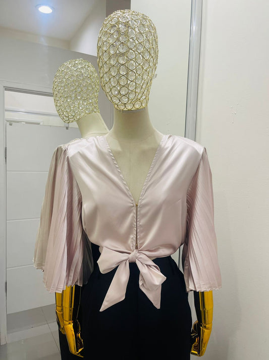 Blusa Manga Plisada