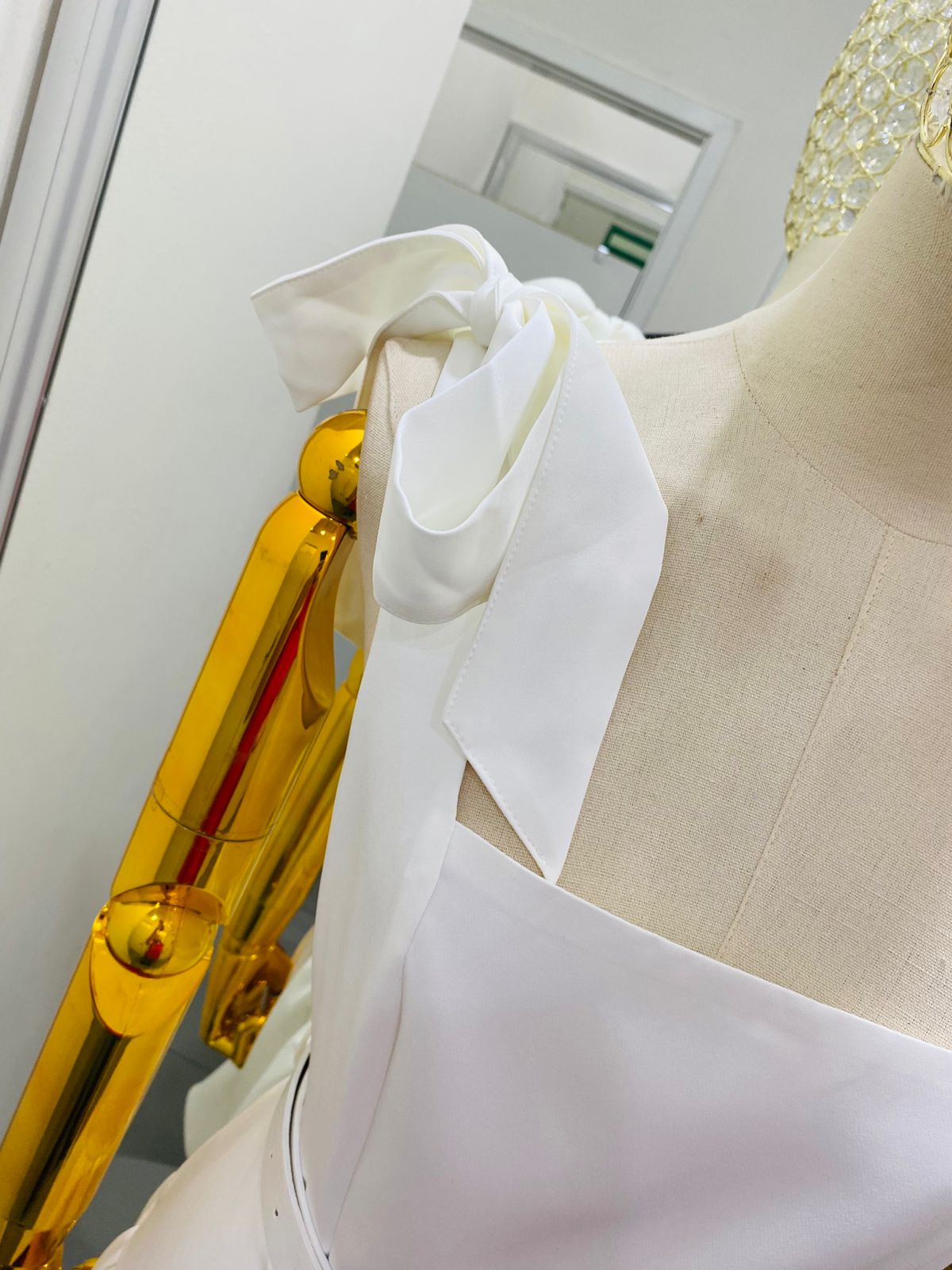 Vestido Moños Cinto