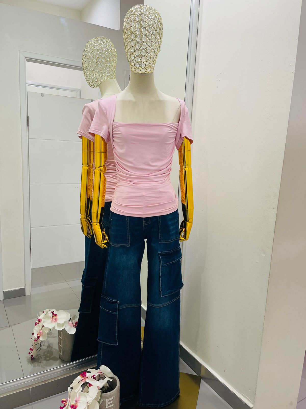Blusa Corrugada Licra