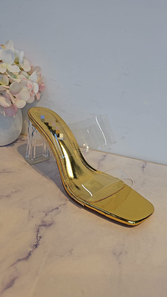 Zapatilla Transparente