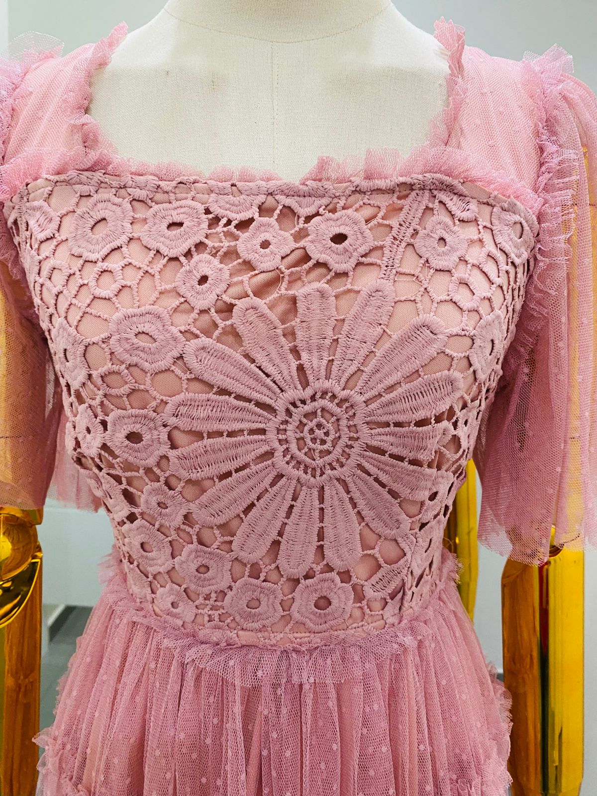 Vestido Crochet