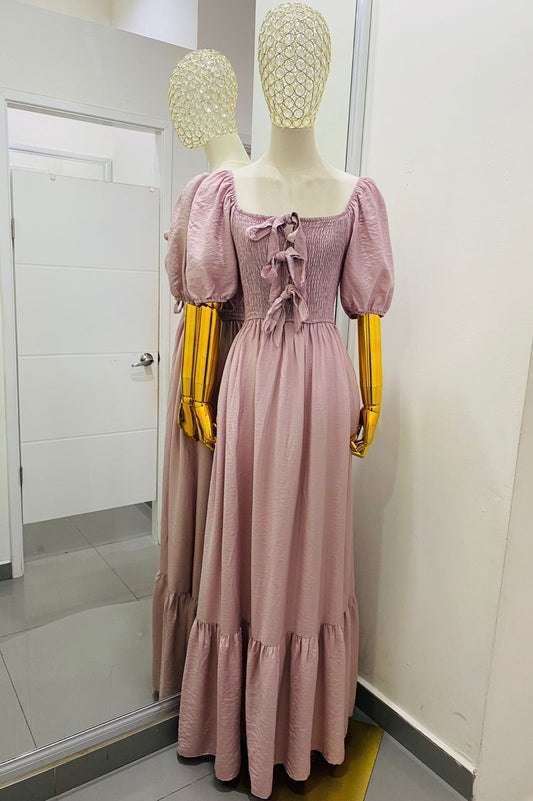 Maxi Vestido Moños