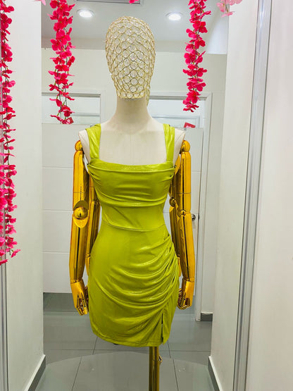 Vestido Limón Satinado