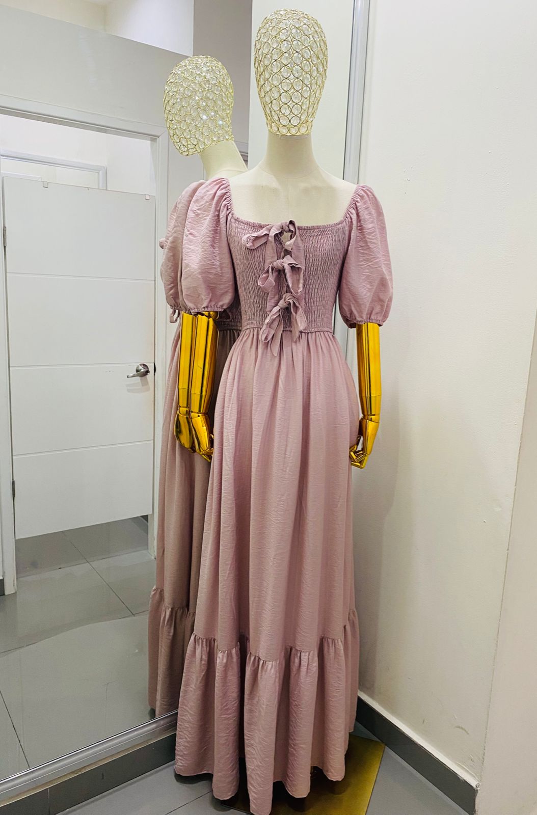 Maxi Vestido Moños