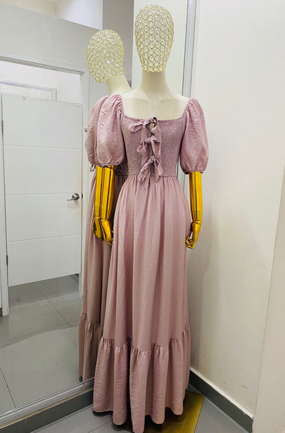 Maxi Vestido Moños